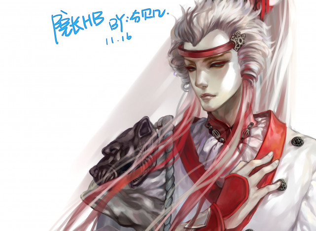 Обои картинки фото аниме, unknown,  другое, парень