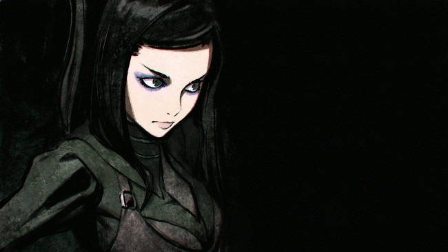 Обои картинки фото аниме, ergo proxy, art, девушка, ergo, proxy, киберпанк