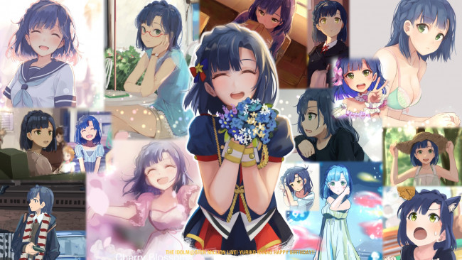 Обои картинки фото аниме, idolm@ster, nanao, yuriko