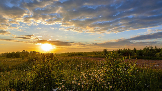 Обои картинки фото природа, восходы, закаты, красота, родной