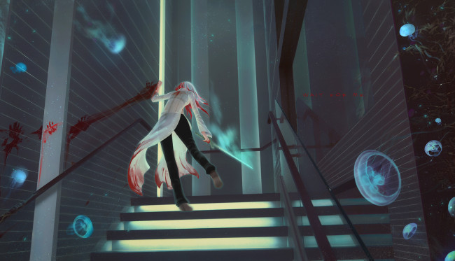 Обои картинки фото аниме, оружие,  техника,  технологии, kinohara-kossuta