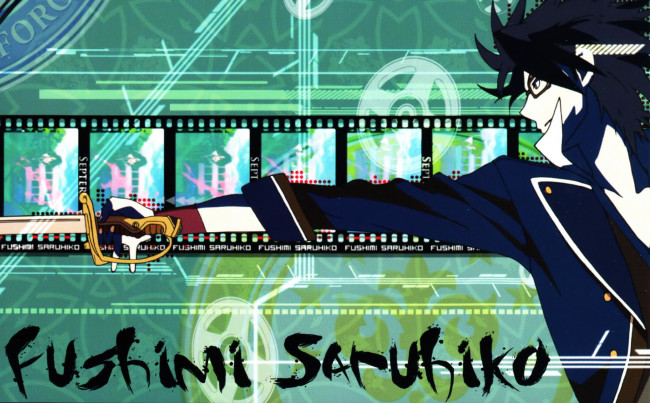 Обои картинки фото аниме, k project, фушими, сарухико