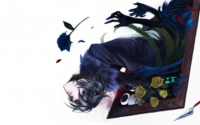 Обои картинки фото аниме, ib, garri