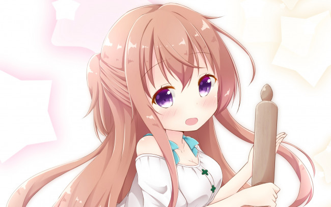 Обои картинки фото аниме, unknown,  другое, девушка, взгляд, фон