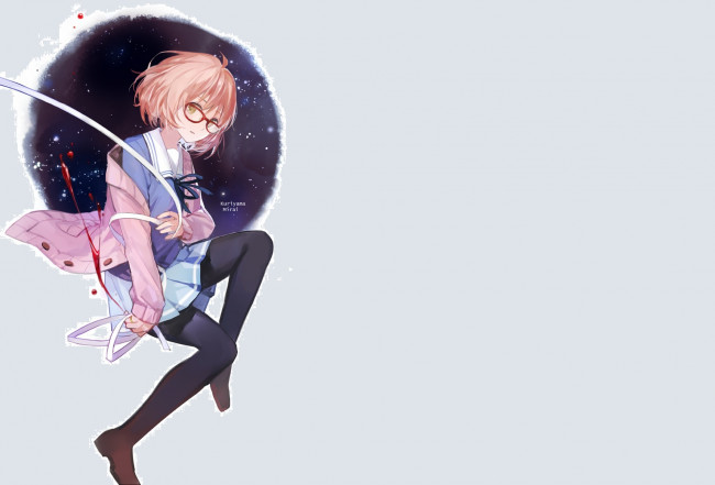 Обои картинки фото аниме, kyoukai no kanata, мирай