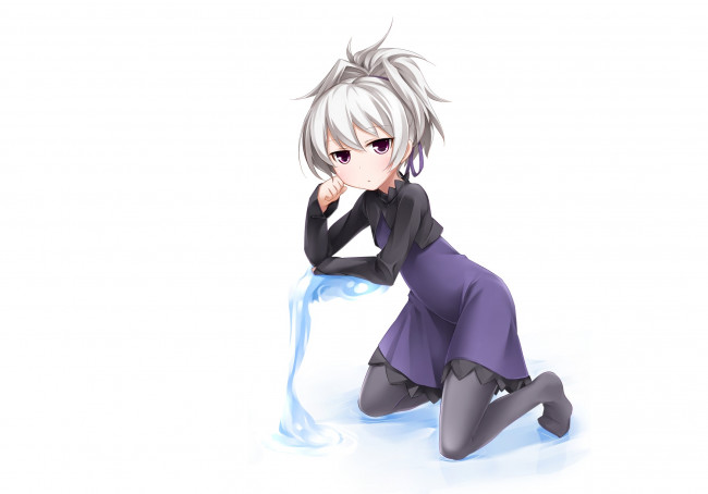 Обои картинки фото аниме, darker than black, инь