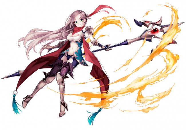 Обои картинки фото аниме, оружие,  техника,  технологии, green, eyes