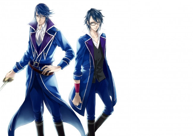 Обои картинки фото аниме, k project, парни