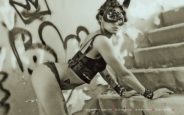 Картинка календари компьютерный+дизайн ступени девушка маска