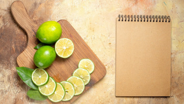 Картинка еда цитрусы лаймы