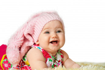 Картинка разное дети девочка шапка