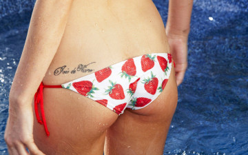 Картинка девушки -+женские+прелести трусики тату
