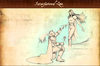 Картинка видео+игры world+of+warcraft персонажи пара любовь цветок