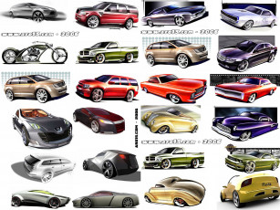 Картинка рисованные авто мото