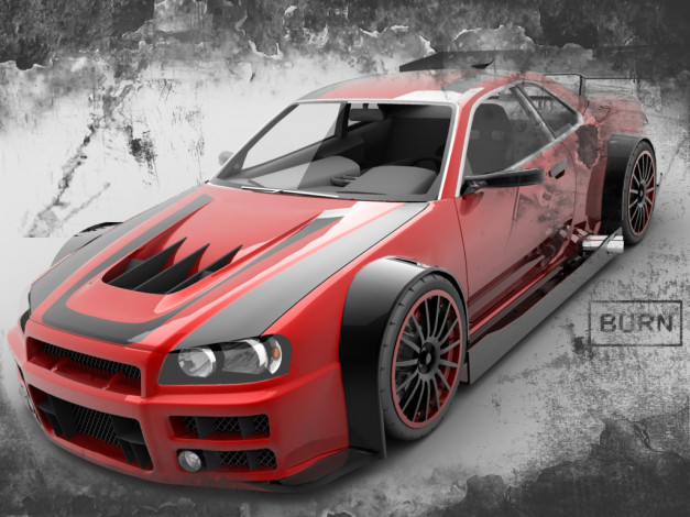 Обои картинки фото автомобили, 3д