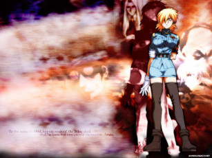 Картинка аниме hellsing