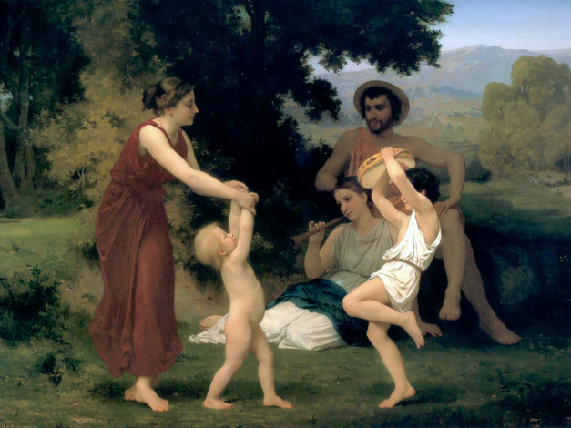 Обои картинки фото рисованные, adolphe, william, bouguereau