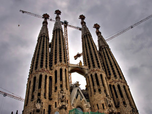 Картинка города барселона испания