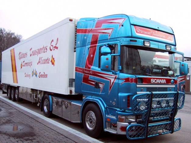 Обои картинки фото автомобили, scania