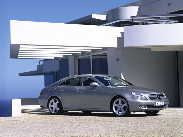 Обои картинки фото mercedes, cls, class, автомобили, benz