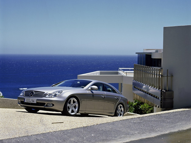 Обои картинки фото mercedes, cls, class, автомобили, benz