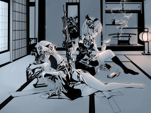 Картинка аниме touhou konpaku youmu saigyouji yuyuko