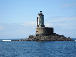 Картинка природа маяки остров вода