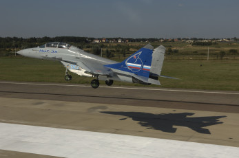 Картинка mig 35 авиация боевые самолёты mig-35