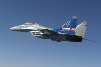 Картинка mig 35 авиация боевые самолёты mig-35