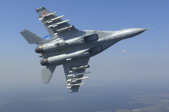 Картинка mig 35 авиация боевые самолёты mig-35