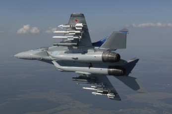 Картинка mig 35 авиация боевые самолёты mig-35