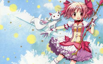 Картинка аниме mahou shoujo madoka magika magica kaname