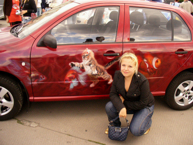 Обои картинки фото автомобили, авто, девушками