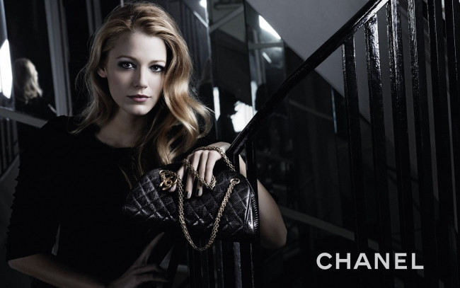 Обои картинки фото chanel, бренды, сумка, blake, lively