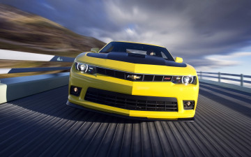 Картинка 2014-chevrolet-camaro-1le автомобили camaro