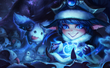 Картинка видео+игры league+of+legends wonder winter snowdown lulu league of legends lol