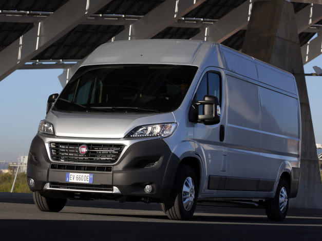 Обои картинки фото автомобили, fiat, 2014г, l3h2, van, ducato