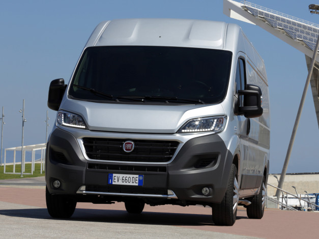 Обои картинки фото автомобили, fiat, l3h2, ducato, van, 2014г