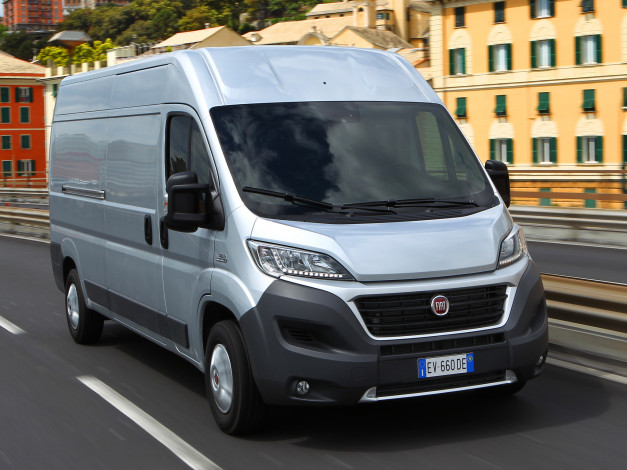 Обои картинки фото автомобили, fiat, van, ducato, 2014г, l3h2