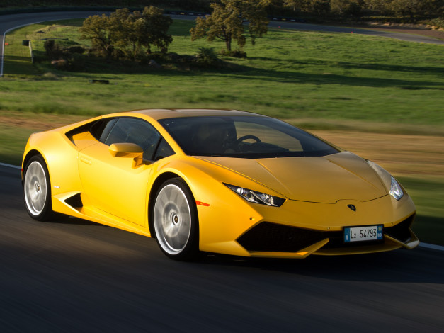 Обои картинки фото автомобили, lamborghini, 2014, lb724, us-spec, lp, 610-4, huracаn