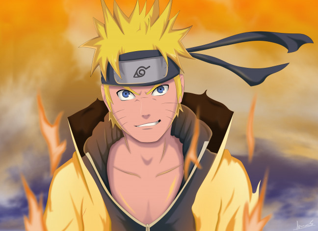 Обои картинки фото аниме, naruto, shippuden, наруто, узумаки, uzumaki