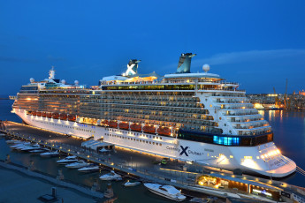 Картинка celebrity+silhouette корабли лайнеры круизный лайнер