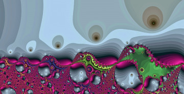 Картинка 3д+графика фракталы+ fractal узор фон цвета
