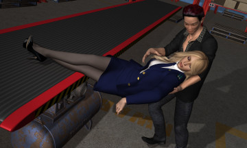 Картинка she+wolf+ii 3д+графика люди+ people поклонская наталья мужчина фон взгляд девушка