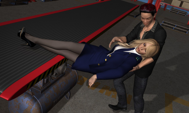 Обои картинки фото she wolf ii, 3д графика, люди , people, поклонская, наталья, мужчина, фон, взгляд, девушка