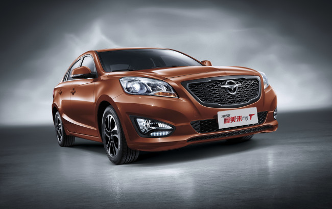 Обои картинки фото автомобили, haima, m5t, 2015г