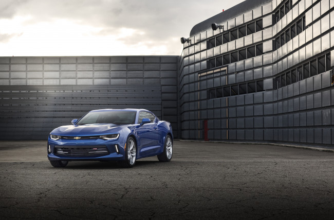 Обои картинки фото автомобили, chevrolet, 2016, г, camaro, rs
