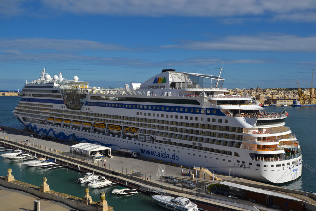 Обои картинки фото aidasol, корабли, лайнеры, лайнер, круизный