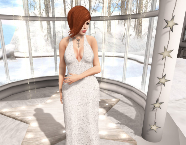 Обои картинки фото 3д графика, люди , people, интерьер, фон, взгляд, девушка, рыжая