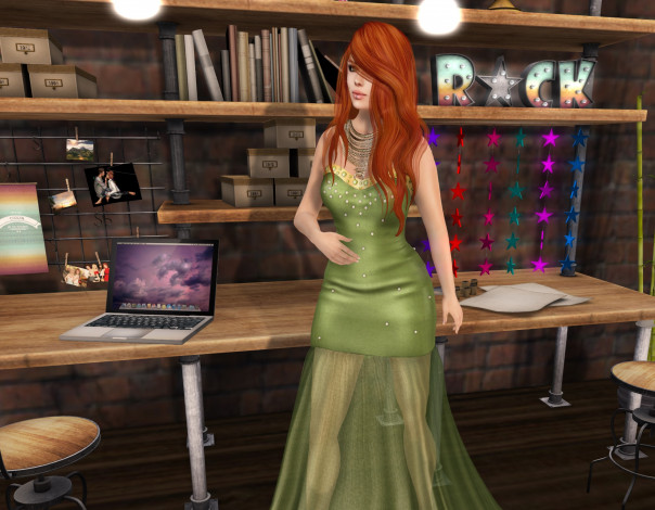 Обои картинки фото 3д графика, люди , people, рыжая, фон, взгляд, девушка, интерьер